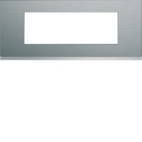  Plaque 6M E57 bright inox 