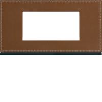  Plaque 4M E71 coffee leather 