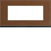  Plaque 5M E71 coffee leather 