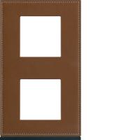  Plaque 2P V71 coffee leather 