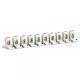  BARRETTE 10 BORNES  2X10MM2 