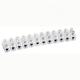  BARRETTE NYLBLOC 6MM2 BLANC 