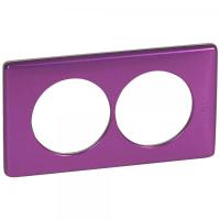  PLAQUE 2P 57MM VIOLET IRISE 