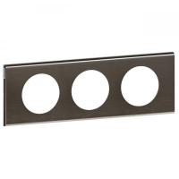  PLAQUE 3P BLACK NICKEL 