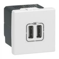  CHARG 2M 2USB A+A 3A 15W BL 