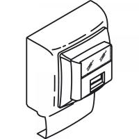  APP.S.KEVA 1P 22*12 RJ45 CAT5E 