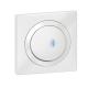  POUSSOIR LUM IP44 BLANC 