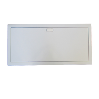  PORTE METAL 4RANG BLANC 