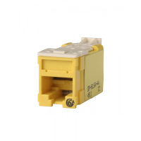  RJ45 HDJ CAT6A UTP JAUNES 