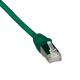  Cordon FUTP CAT6 1m Vert 