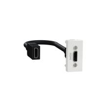  Prise HDMI 1m Blanc 