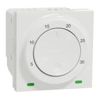  Thermostat chauf/clim 8A Blanc 